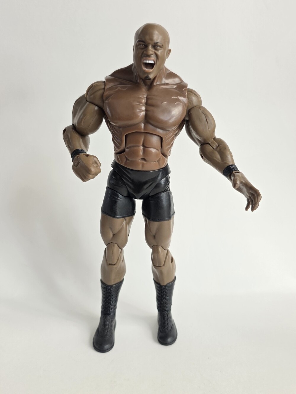 Vintage WWF WWE Jakks Pacific 2005 Bobby Lashley Wrestling Toy Action Figure